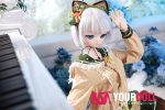 GUAVADOLL DM02 160cm Cカップ ノーマル肌 手描きメイク フルPVC製 エレガンス 美少女 アニメドール 新品 - 画像 (16)