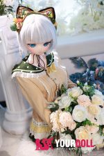 GUAVADOLL DM02 160cm Cカップ ノーマル肌 手描きメイク フルPVC製 エレガンス 美少女 アニメドール 新品 - 画像 (3)