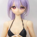 GUAVADOLL DM02 160cm Cカップ ノーマル肌 フルPVC製 手描きメイク ハート目 アニメドール