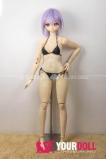 GUAVADOLL DM02 160cm Cカップ ノーマル肌 フルPVC製 手描きメイク ハート目 アニメドール - 画像 (18)