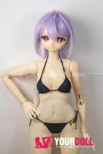 GUAVADOLL DM02 160cm Cカップ ノーマル肌 フルPVC製 手描きメイク ハート目 アニメドール - 画像 (3)