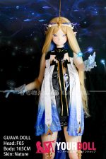 GUAVADOLL F05 165cm Gカップ ビニール製のヘッド デカールメイク ノーマル肌 巨乳 クーデレ コスプレ系 アニメドール 新品 - 画像 (5)