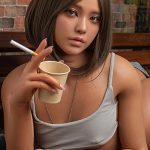 Irontech Doll Eileen S40 162cm Minus Aカップ フルシリコン 顎機能追加可 ブラウン肌 ちっぱい ラブドール
