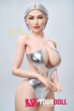 Irontech Doll Celine S13 159cm Fカップ フルシリコン ハイテク感覚 巨乳 ラブドール 顎機能追加可 - 画像 (10)