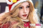 Irontech Doll Vivian S31 163cm Bカップ フルシリコン ブロンド 新年スペシャル ちっぱい ラブドール 顎機能追加可 - 画像 (12)