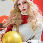 Irontech Doll Vivian S31 163cm Bカップ フルシリコン ブロンド 新年スペシャル ちっぱい ラブドール 顎機能追加可