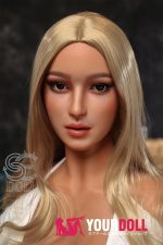 Sedoll Xena.C #135SC 157cm Iカップ Wheat肌 フルシリコン リアルな肌質感付き ブロンド 魅惑の谷間 ラブドール 新品 - 画像 (4)