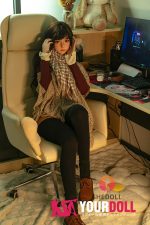 Shedoll Guxiaoyu(顾小雨) 170cm Eカップ シリコンヘッド+TPEボディ 顎機能追加可 隠れ巨乳 雀斑メイク ラブドール 新品 - 画像 (22)