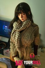 Shedoll Guxiaoyu(顾小雨) 170cm Eカップ シリコンヘッド+TPEボディ 顎機能追加可 隠れ巨乳 雀斑メイク ラブドール 新品 - 画像 (15)