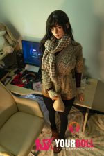 Shedoll Guxiaoyu(顾小雨) 170cm Eカップ シリコンヘッド+TPEボディ 顎機能追加可 隠れ巨乳 雀斑メイク ラブドール 新品 - 画像 (24)