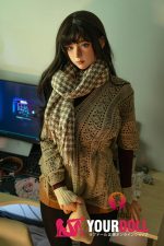 Shedoll Guxiaoyu(顾小雨) 170cm Eカップ シリコンヘッド+TPEボディ 顎機能追加可 隠れ巨乳 雀斑メイク ラブドール 新品 - 画像 (21)