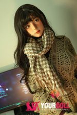 Shedoll Guxiaoyu(顾小雨) 170cm Eカップ シリコンヘッド+TPEボディ 顎機能追加可 隠れ巨乳 雀斑メイク ラブドール 新品 - 画像 (3)