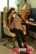 Shedoll Guxiaoyu(顾小雨) 170cm Eカップ シリコンヘッド+TPEボディ 顎機能追加可 隠れ巨乳 雀斑メイク ラブドール 新品 - 画像 (23)