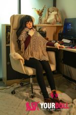 Shedoll Guxiaoyu(顾小雨) 170cm Eカップ シリコンヘッド+TPEボディ 顎機能追加可 隠れ巨乳 雀斑メイク ラブドール 新品 - 画像 (26)