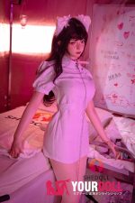 Shedoll Guxiaoyu(顾小雨) 168cm Dカップ リアルな肌質感付き フルシリコン 顎機能追加可 ナースの性教育 美人姉 ラブドール - 画像 (13)