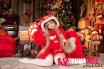 Shedoll Luoyi(洛伊) 145cm Gカップ シリコンヘッド+TPEボディ 顎機能追加可 童顔巨乳 サンタガール 可愛い ラブドール - 画像 (19)
