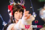 Shedoll Beizhi(北栀) 眠り顔 148cm Dカップ フルシリコン 癒し系 サンタガール トナカイ娘 ラブドール 新品 - 画像 (19)