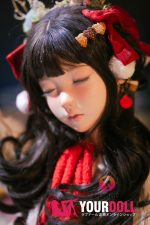 Shedoll Beizhi(北栀) 眠り顔 148cm Dカップ フルシリコン 癒し系 サンタガール トナカイ娘 ラブドール 新品 - 画像 (4)