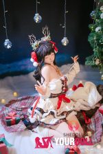 Shedoll Beizhi(北栀) 眠り顔 148cm Dカップ フルシリコン 癒し系 サンタガール トナカイ娘 ラブドール 新品 - 画像 (16)