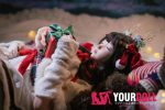 Shedoll Beizhi(北栀) 眠り顔 148cm Dカップ フルシリコン 癒し系 サンタガール トナカイ娘 ラブドール 新品 - 画像 (21)