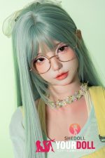 Shedoll Zhiyuan(芷沅) 168cm Dカップ フルシリコン 顎機能追加可 長身美女 巨乳 眼鏡娘 ラブドール - 画像 (3)