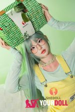 Shedoll Zhiyuan(芷沅) 168cm Dカップ フルシリコン 顎機能追加可 長身美女 巨乳 眼鏡娘 ラブドール - 画像 (11)