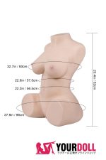 Tantaly  Candice2.0  19kg  ホワイト肌 トルソー ラブドール - 画像 (18)
