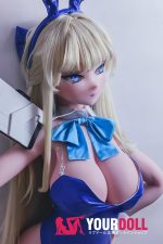 ElsaBabe 奈月飛鳥 AHR012 148cm-L ピンク肌 フルシリコン コスプレ系 バニーガール ラブドール - 画像 (7)