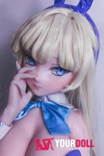 ElsaBabe 奈月飛鳥 AHR012 148cm-L ピンク肌 フルシリコン コスプレ系 バニーガール ラブドール - 画像 (4)