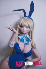 ElsaBabe 奈月飛鳥 AHR012 148cm-L ピンク肌 フルシリコン コスプレ系 バニーガール ラブドール - 画像 (13)