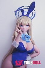 ElsaBabe 奈月飛鳥 AHR012 148cm-L ピンク肌 フルシリコン コスプレ系 バニーガール ラブドール - 画像 (12)