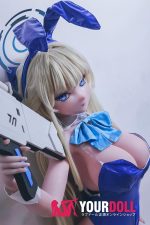 ElsaBabe 奈月飛鳥 AHR012 148cm-L ピンク肌 フルシリコン コスプレ系 バニーガール ラブドール - 画像 (10)