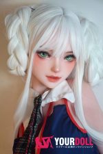 ElsaBabe 木野佳代子 HB048 148cm-L ピンク肌 フルシリコン 白髪 愛嬌 美少女 ラブドール - 画像 (4)