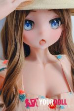 ElsaBabe 天野南 RAD019 148cm-S ピンク肌 フルシリコン お嬢ちゃん そぞろ歩く ペロリ アニメドール - 画像 (5)