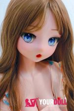 ElsaBabe 天野南 RAD019 148cm-S ピンク肌 フルシリコン お嬢ちゃん そぞろ歩く ペロリ アニメドール - 画像 (4)
