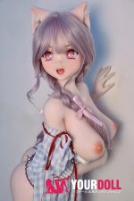 ElsaBabe 小泉なな RAD001 140cm-M ピンク肌 フルシリコン おさげ三つ編み お茶目 アニメ系 ラブドール - 画像 (6)
