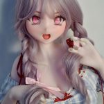 ElsaBabe 小泉なな RAD001 140cm-M ピンク肌 フルシリコン おさげ三つ編み お茶目 アニメ系 ラブドール