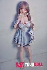 ElsaBabe 小泉なな RAD001 140cm-M ピンク肌 フルシリコン おさげ三つ編み お茶目 アニメ系 ラブドール - 画像 (14)