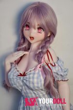 ElsaBabe 小泉なな RAD001 140cm-M ピンク肌 フルシリコン おさげ三つ編み お茶目 アニメ系 ラブドール - 画像 (7)