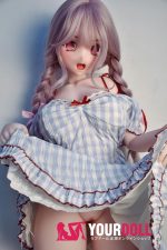 ElsaBabe 小泉なな RAD001 140cm-M ピンク肌 フルシリコン おさげ三つ編み お茶目 アニメ系 ラブドール - 画像 (11)