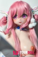 ElsaBabe 清野檸檬 RAD040 148cm-M ピンク肌 フルシリコン ハート目 アイドル 赤面 ラブドール 新品 - 画像 (10)