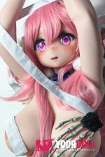 ElsaBabe 清野檸檬 RAD040 148cm-M ピンク肌 フルシリコン ハート目 アイドル 赤面 ラブドール 新品 - 画像 (8)