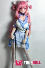 ElsaBabe 清野檸檬 RAD040 148cm-M ピンク肌 フルシリコン ハート目 アイドル 赤面 ラブドール 新品 - 画像 (28)