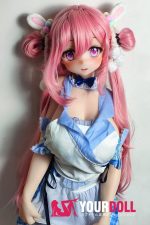 ElsaBabe 清野檸檬 RAD040 148cm-M ピンク肌 フルシリコン ハート目 アイドル 赤面 ラブドール 新品 - 画像 (26)