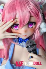ElsaBabe 清野檸檬 RAD040 148cm-M ピンク肌 フルシリコン ハート目 アイドル 赤面 ラブドール 新品 - 画像 (7)