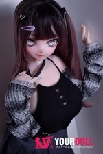 ElsaBabe 古賀弥生 RAD035 148cm-L ピンク肌 フルシリコン 粘着系彼女 ヤンデレ気味 お茶目 舌出し アニメドール 新品 - 画像 (10)