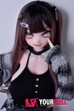 ElsaBabe 古賀弥生 RAD035 148cm-L ピンク肌 フルシリコン 粘着系彼女 ヤンデレ気味 お茶目 舌出し アニメドール 新品
