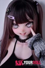 ElsaBabe 古賀弥生 RAD035 148cm-L ピンク肌 フルシリコン 粘着系彼女 ヤンデレ気味 お茶目 舌出し アニメドール 新品 - 画像 (6)