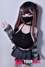 ElsaBabe 古賀弥生 RAD035 148cm-L ピンク肌 フルシリコン 粘着系彼女 ヤンデレ気味 お茶目 舌出し アニメドール 新品 - 画像 (26)