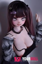 ElsaBabe 古賀弥生 RAD035 148cm-L ピンク肌 フルシリコン 粘着系彼女 ヤンデレ気味 お茶目 舌出し アニメドール 新品 - 画像 (22)